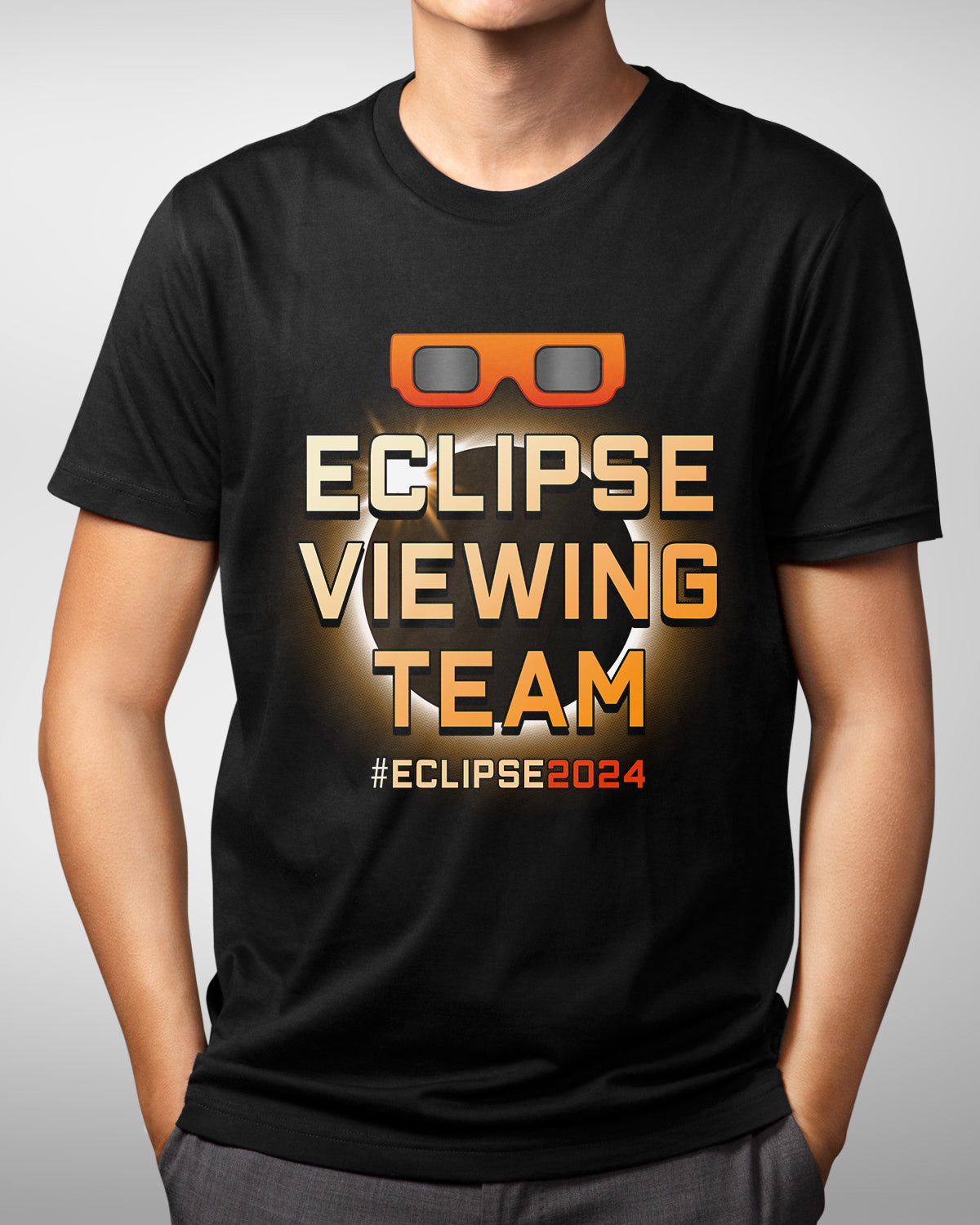 2024 Total Eclipse Team #Eclipse2024 Shirt, April 8 Path of Totality Tee, Matching Astronomy Eclipse Souvenir, Spring Event Group Gift