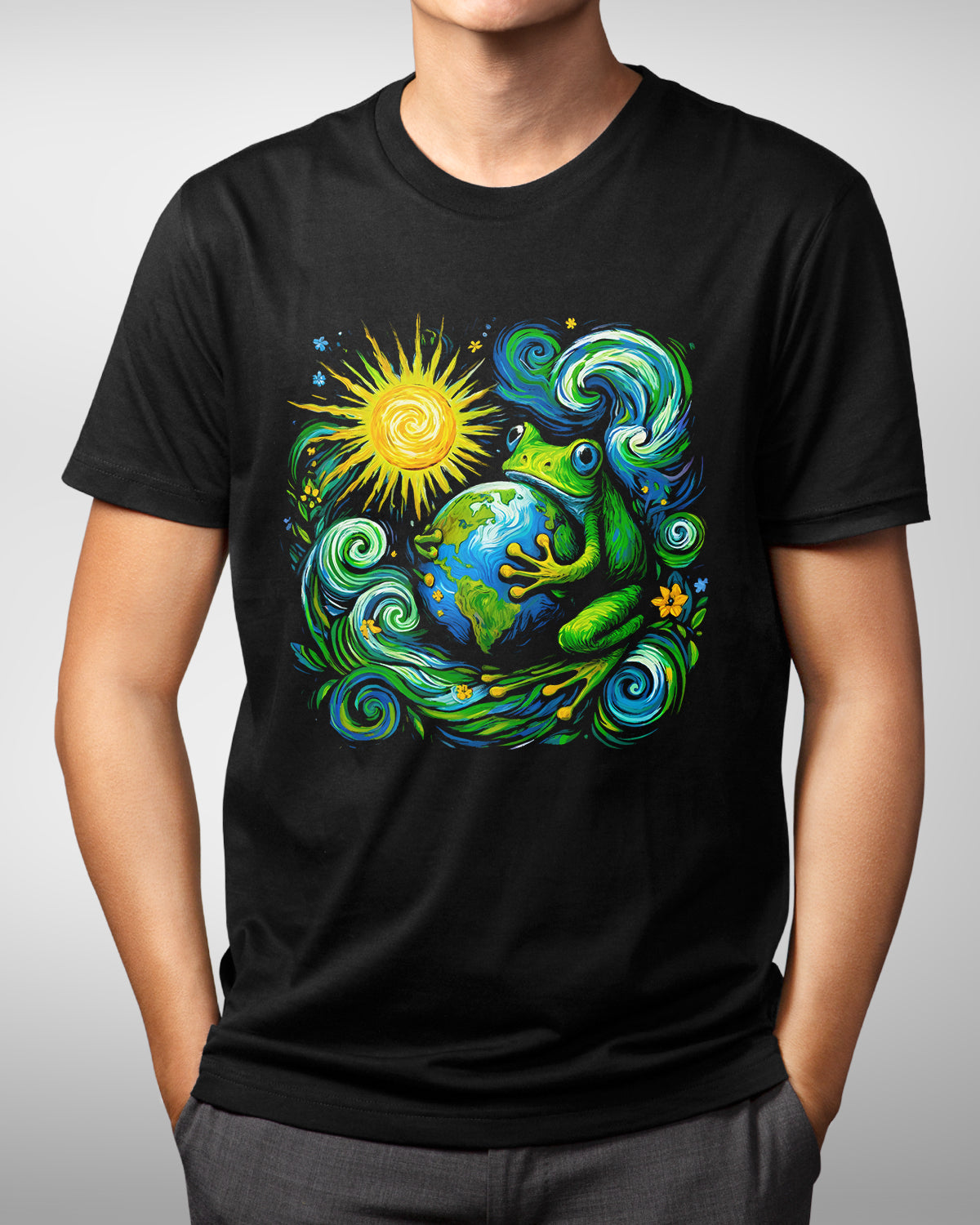 Frog Earth Day Shirt, Toad Nature Lover, Mother Earth Everyday, Green Cottagecore Themed Tee