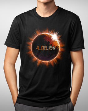 Total Solar Eclipse 2024 Shirt - American Totality Spring April 8