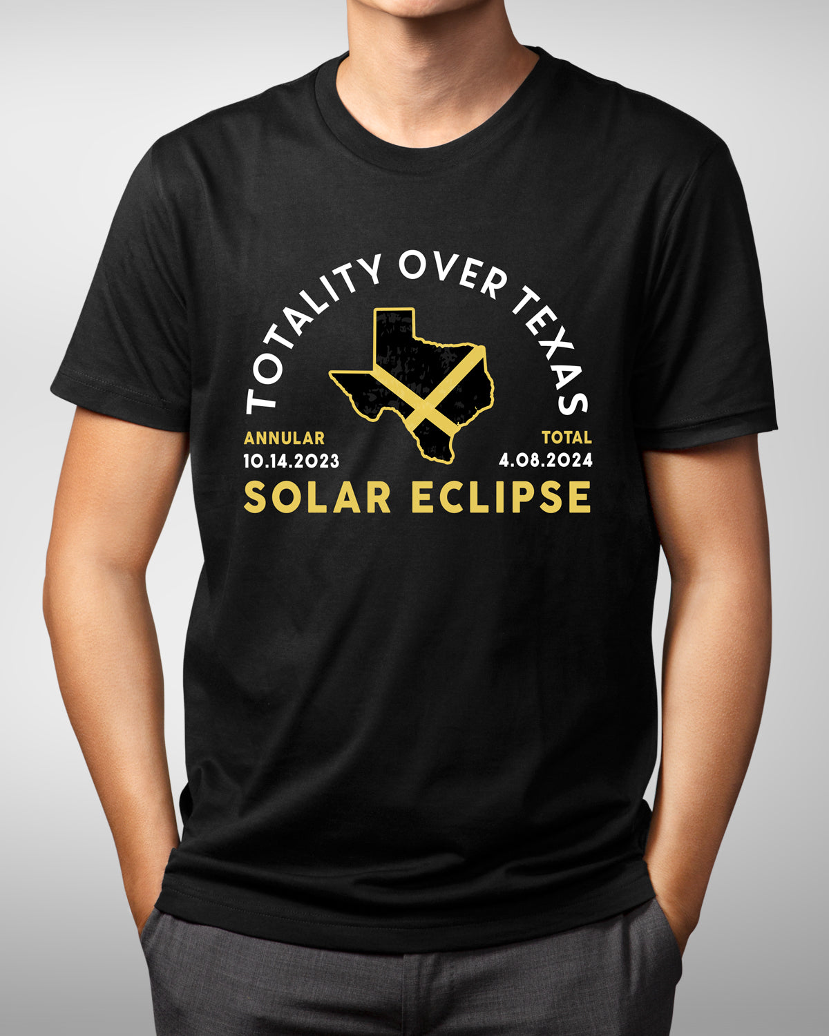 Totality Over Texas - Annular and Total Solar Eclipse Shirt