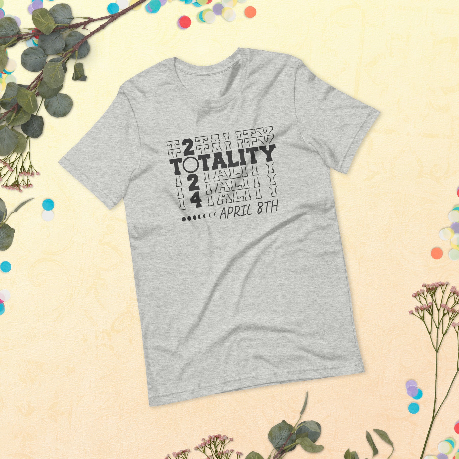 Totality 2024 Shirt, April 8th Tee, Funny Class of Senior Style, Spring Astronomy Eclipse Souvenir Gift