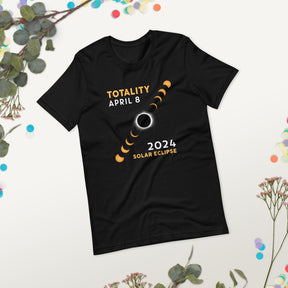 2024 Solar Eclipse Shirt - Astronomy Gift - Lunar Eclipse Tee - April 8th Souvenir - Path of Totality - America Eclipse Apparel