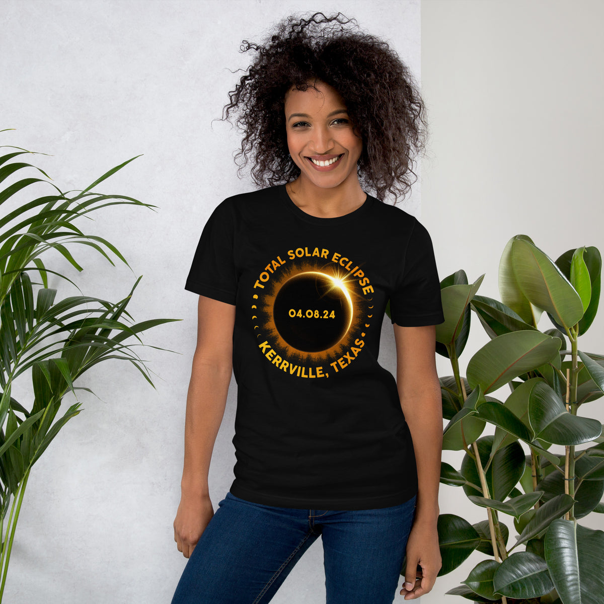 Total Solar Eclipse 2024 Shirt - Custom City and State - America Totality