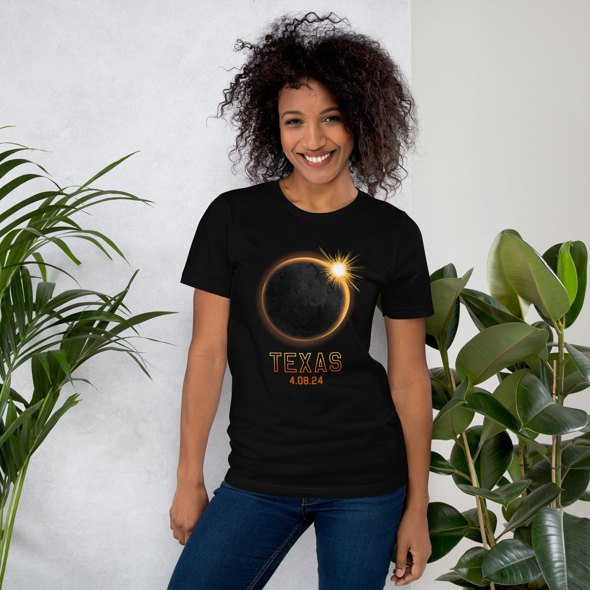 Custom State Great US American Eclipse 2024 Shirt - Total Solar Eclipse Souvenir