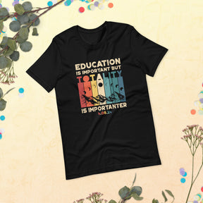 Funny 2024 Solar Eclipse Shirt, Totality is Importanter, Vintage Grammar Teacher Shirt, Educational School Top