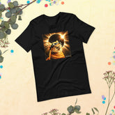 Funny Tabby Cat Eclipse Selfie Tee, 04/08/24 Solar Event, Path of Totality Shirt, Eclipse Souvenir & Cat Lover Gift