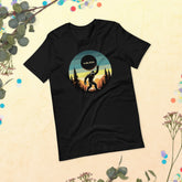 Solar Eclipse 2024 Bigfoot Shirt, Funny Yeti Astronomy Tee, Totality Party, Sasquatch Astrology Gift, Celestial Event Enthusiast