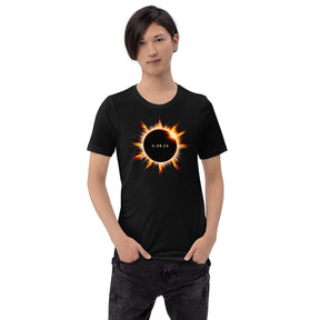 2024 Solar Eclipse Shirt, American Totality Tee, 4.08.24 Eclipse Gift, Spring Solar Event Souvenir, Eclipse Viewing Party
