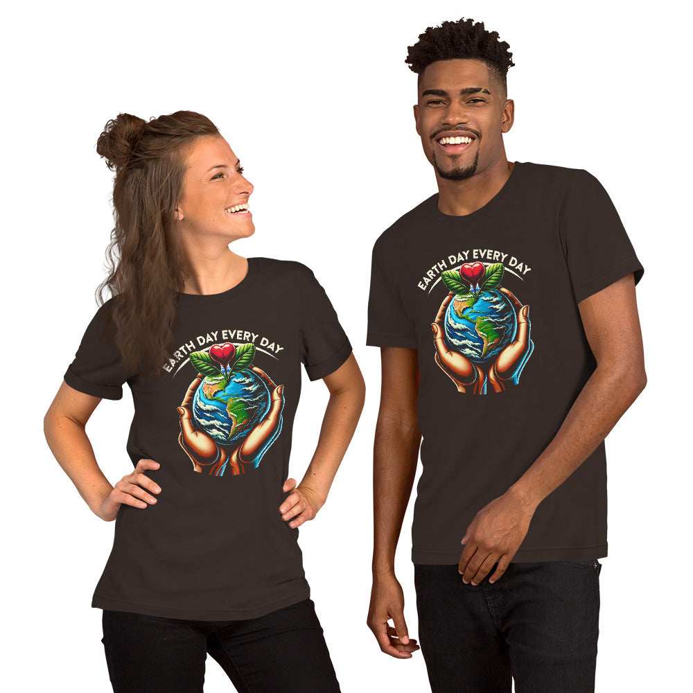 Earth Day Every Day Shirt, Climate Activist Tee, Support Nature & Environmental Awareness, Love Mother Earth