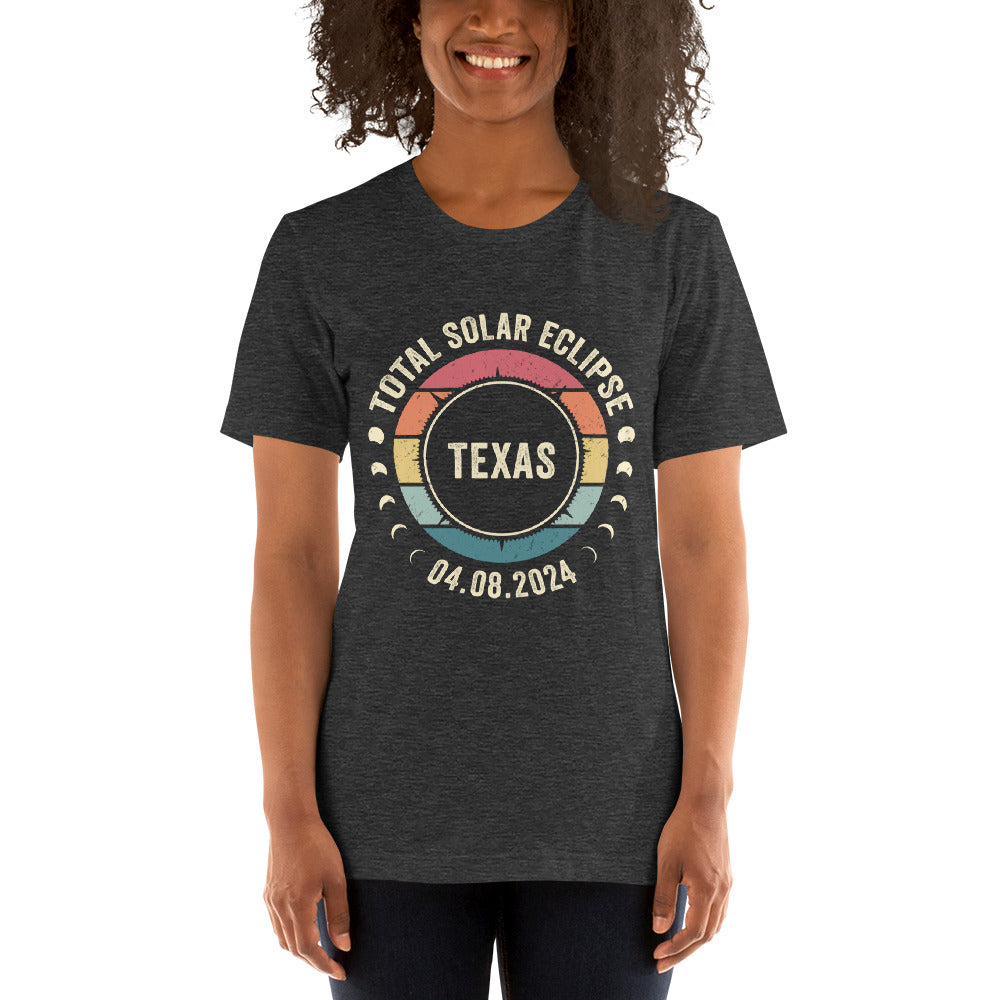 Solar Eclipse 2024 Shirt - Sun Moon Totality - Custom State and City