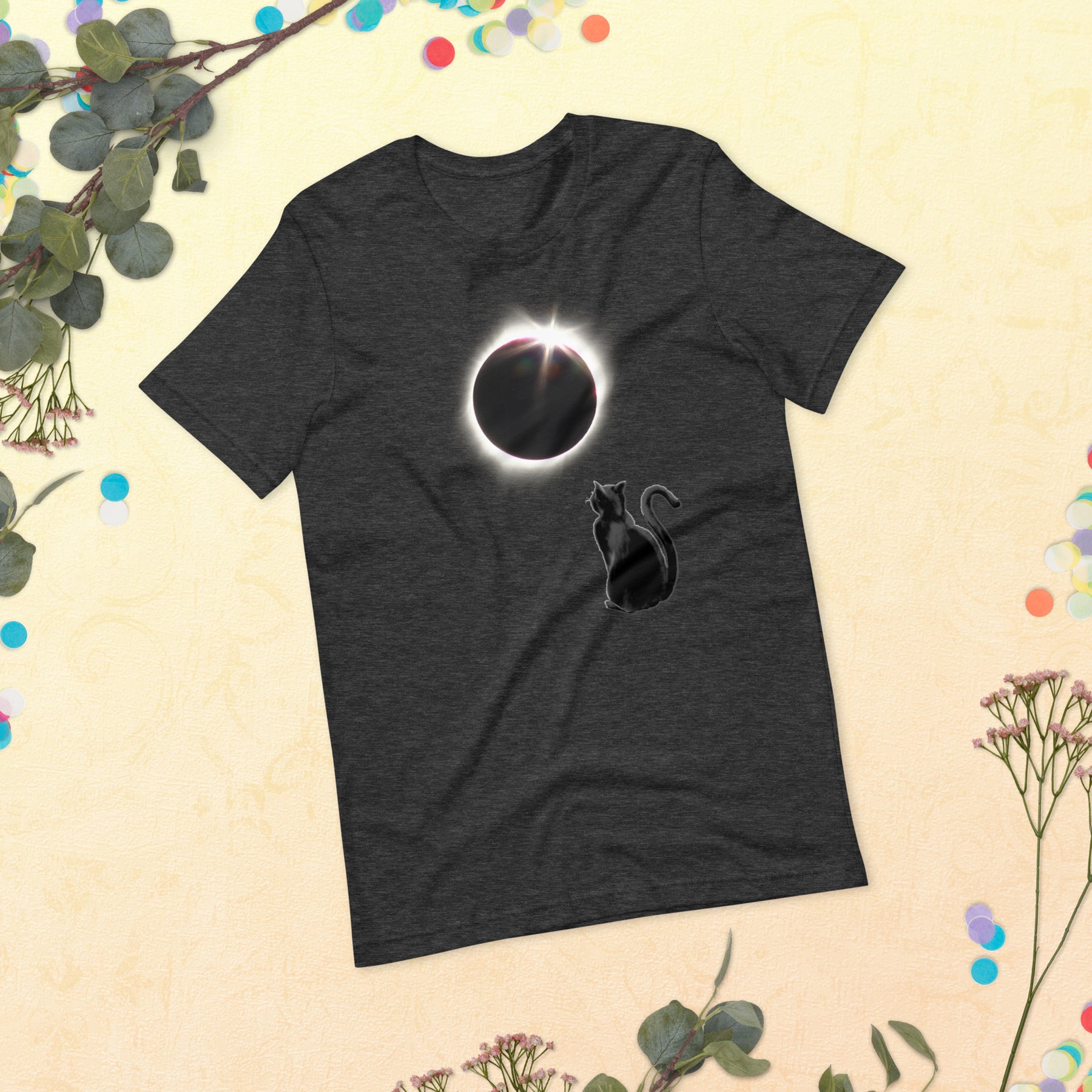 Cat Eclipse Shirt - Total Solar Eclipse - Astronomy Gift - Moon Phase