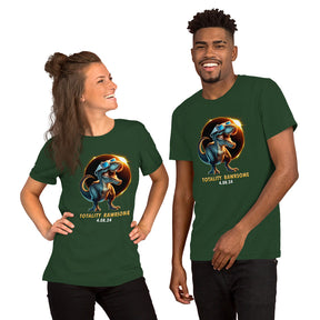 Eclipse Dinosaur Tee, Roaring TRex Solar Eclipse Shirt, Funny Totality Rawrsome T-Shirt, Dinosaur Lover Gift