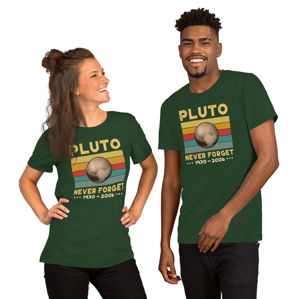 Vintage Pluto Remember 1930-2006 Shirt, Retro Astronomy Shirt, Funny Space Science Geek Gift, Science Lover Apparel