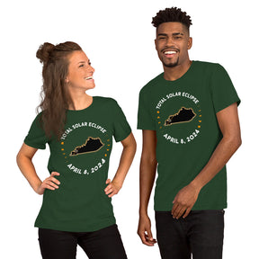 2024 Kentucky Solar Eclipse Shirt, KY Path of Totality Tee, Spring America Eclipse Family Matching Gift, April 8 Eclipse Souvenir