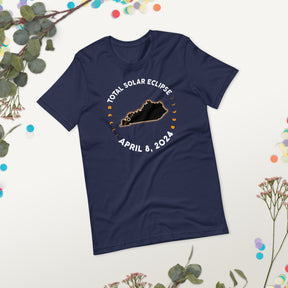 2024 Kentucky Solar Eclipse Shirt, KY Path of Totality Tee, Spring America Eclipse Family Matching Gift, April 8 Eclipse Souvenir