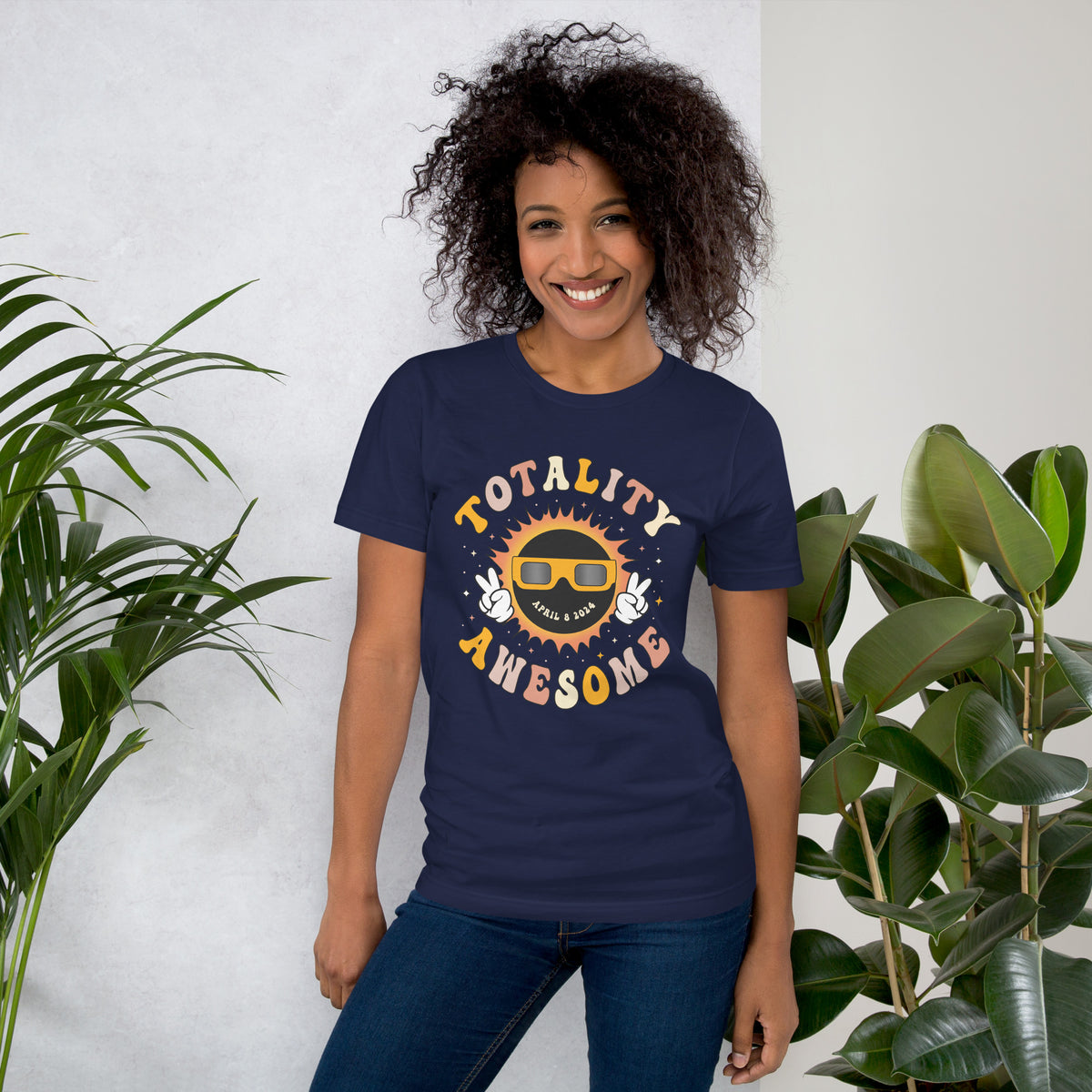 Totality Awesome Groovy Solar Eclipse T-Shirt, Funny Pun Celestial Event Party Tee