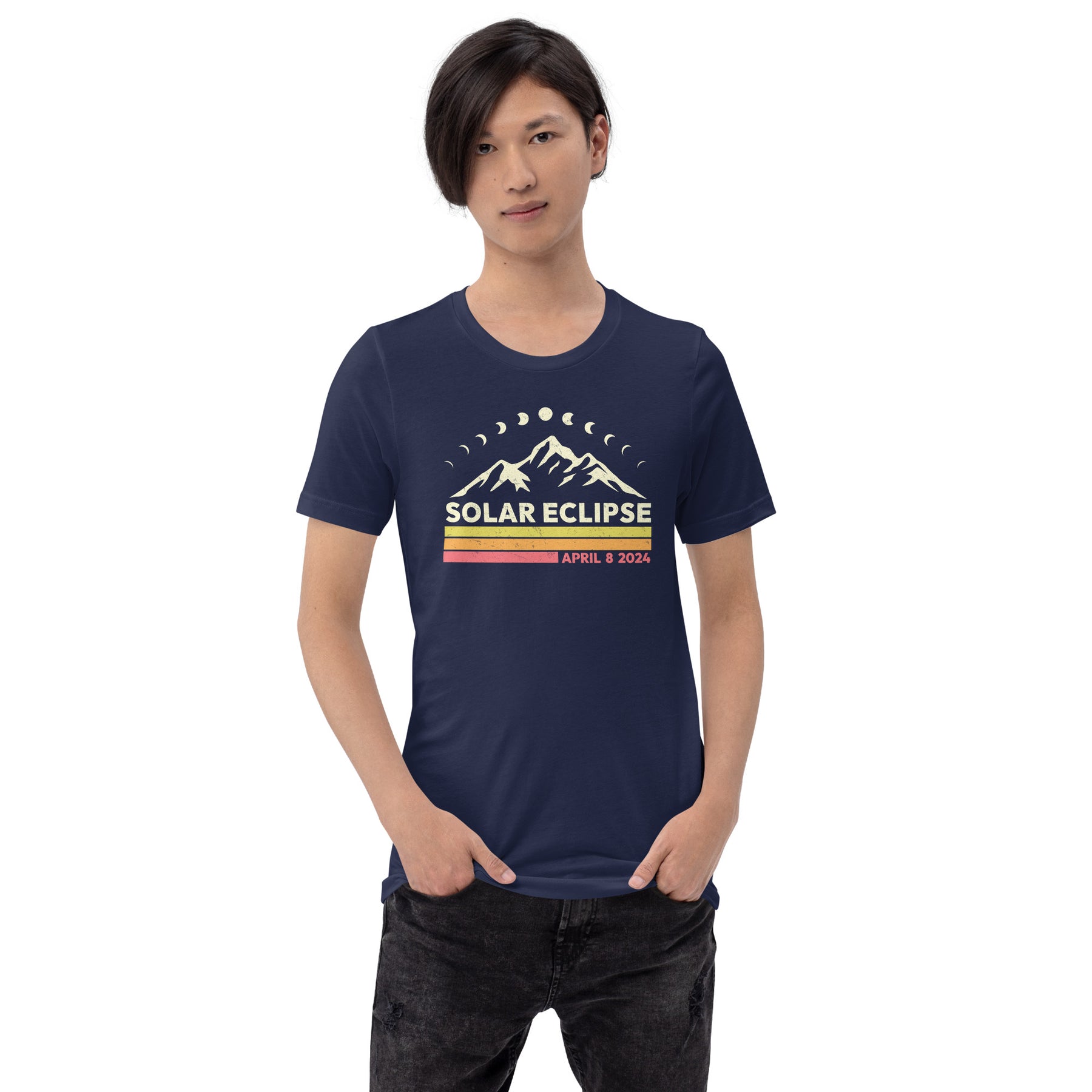 Total Solar Eclipse 2024 Shirt, Vintage Solar Eclipse Chaser Tee, Path of Totality Shirt, April 8 Eclipse Souvenir Gift, Eclipse Apparel