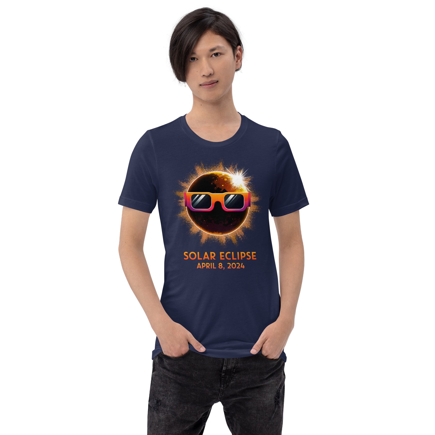 Total Solar Eclipse 2024 T-Shirt, Funny Totality Face Eclipse Watcher, Astronomy Moon Souvenir Gift – Eclipse Chaser Must-Have