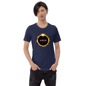 2024 Solar Eclipse Shirt, American Totality Tee for 4.08.24 Event, Eclipse Viewing Party, Eclipse Souvenir Gift