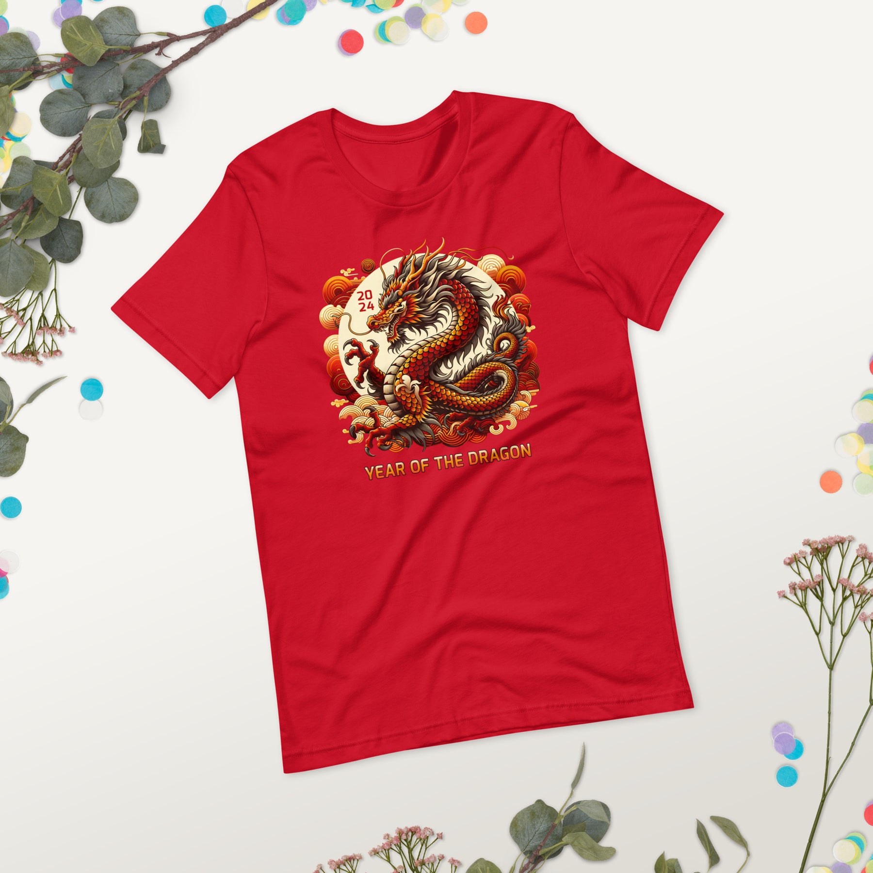 Year of the Dragon 2024 Shirt - Lunar New Year Tee - Chinese Zodiac Shirt