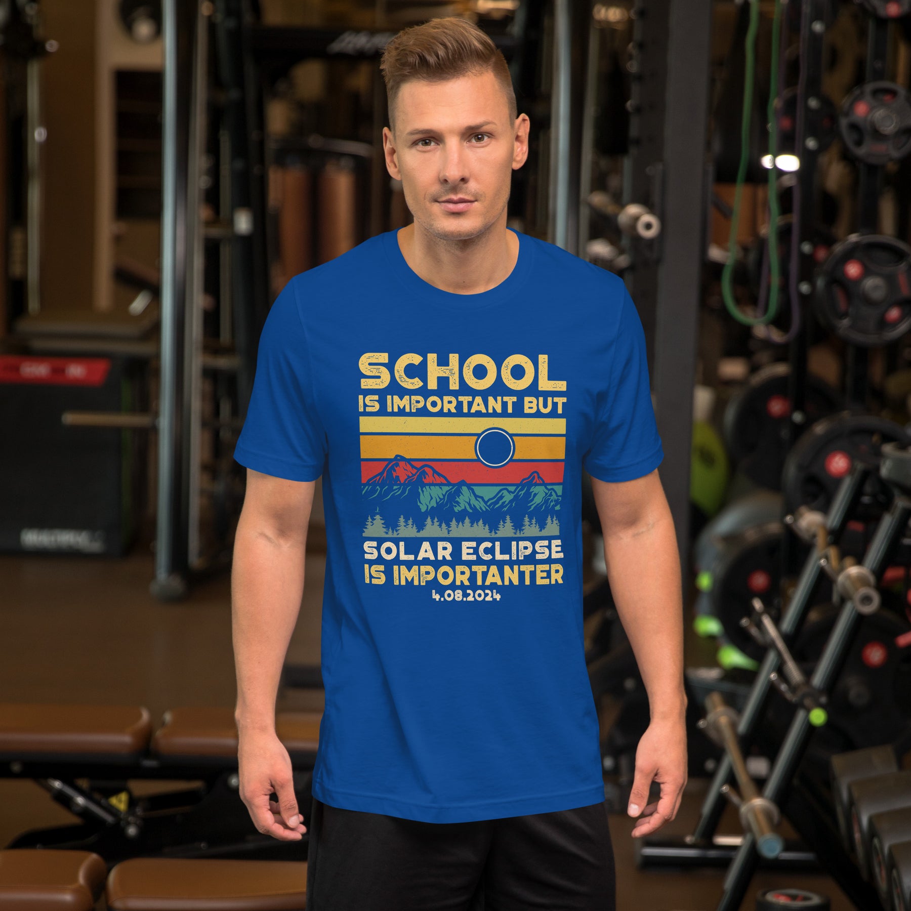Eclipse Importanter Humor Shirt, Funny Teacher Solar Eclipse, Totality 2024 Tee, Education Grammar Themed Eclipse Souvenir