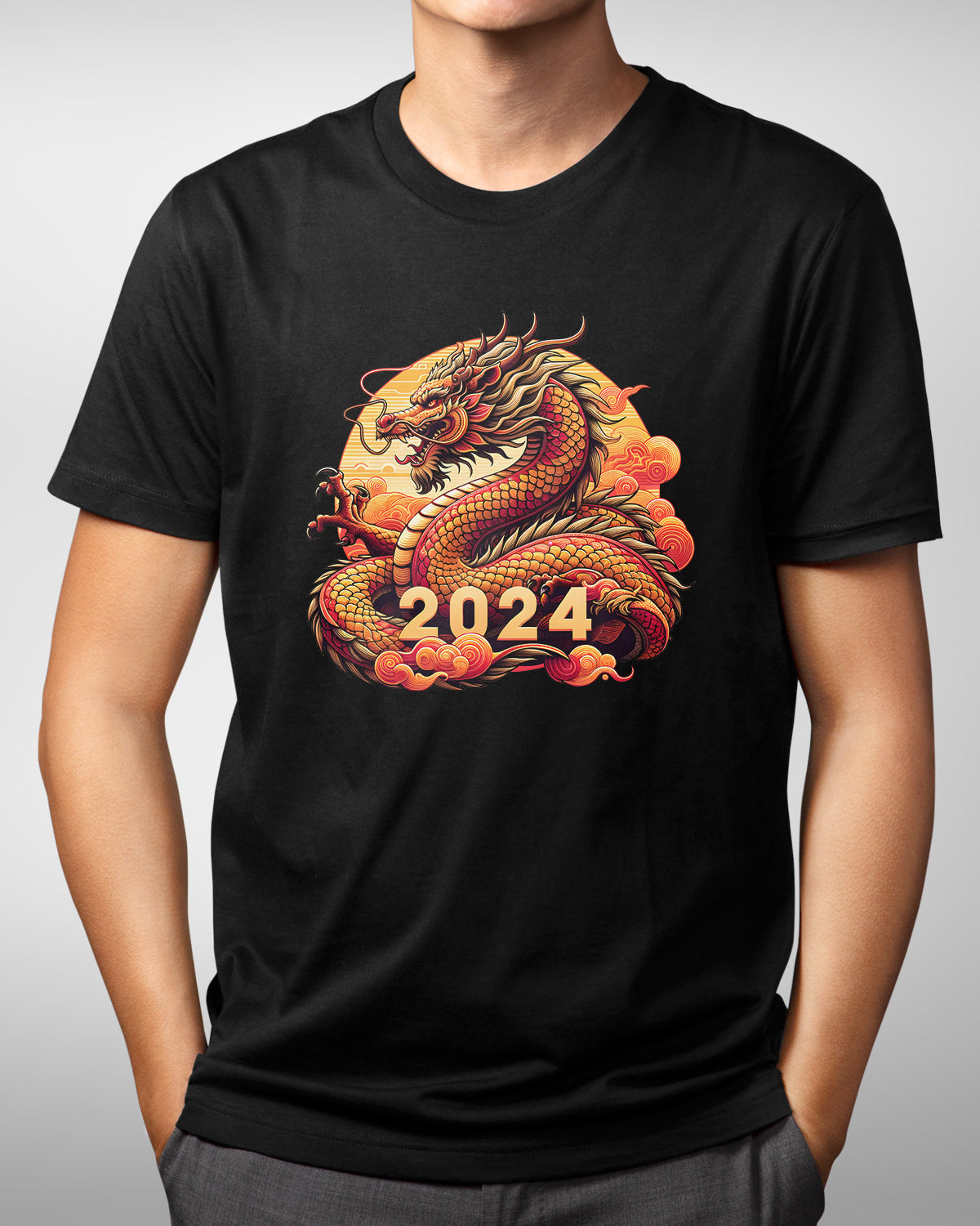Dragon Zodiac 2024 T-Shirt Chinese New Year Tee - Year of the Dragon