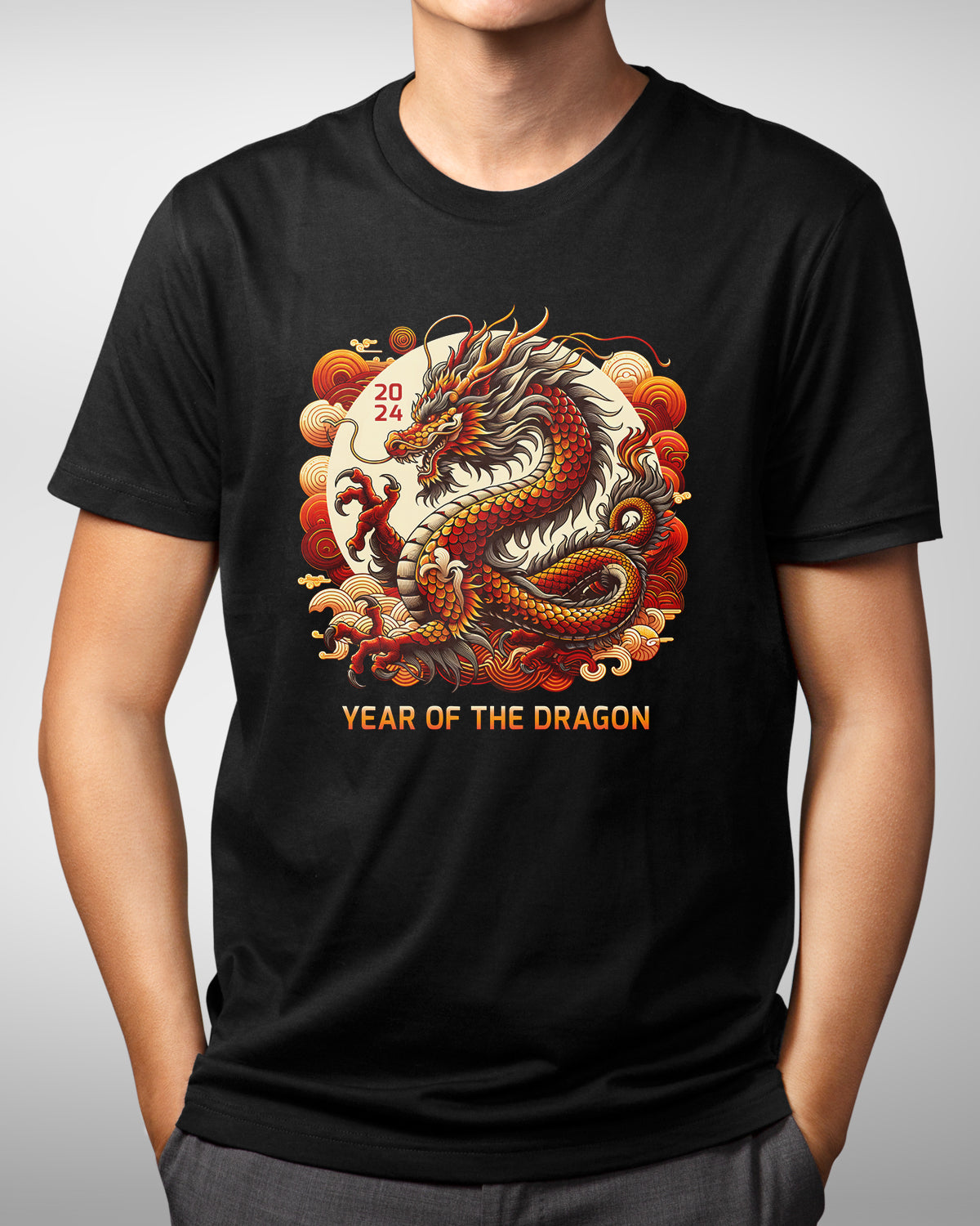 Year of the Dragon 2024 Shirt - Lunar New Year Tee - Chinese Zodiac Shirt