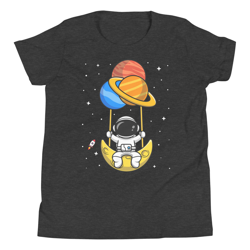 Astronaut Shirt - Moon Swing and Planets - Funny Space Tee